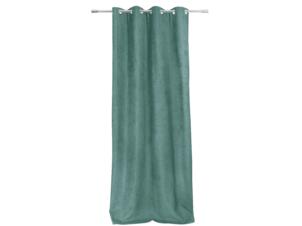 Home Style Rideau occultant thermique avec œillets 140x260 cm alina vert aqua