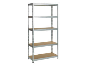 Practo Home Robust Heavy Duty opbergrek 180x90x40 cm metaal/hout