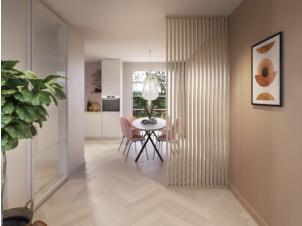 CanDo Roomdivider latte MDF chêne naturel 4 pièces