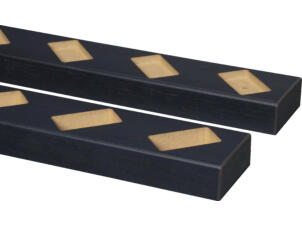 CanDo Roomdivider vloer/plafond profiel 45 MDF lava eiken 1 set