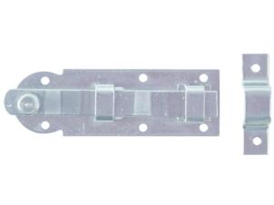 Schuifgrendel raam met ronde knop RVS 80mm