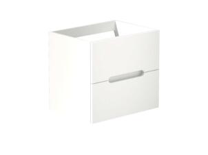 Aquatrends Sira meuble lavabo 60cm 2 tiroirs blanc mat