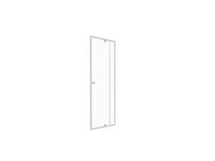 Aurlane Spot porte de douche pivotante 80-90x185 cm verre transparent
