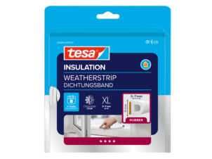 Tesa Tochtstrip D 6m 0,9cm wit
