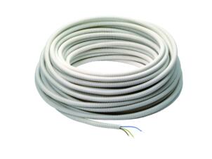 Profile Tube précâblé 3G 2,5mm² 50m gris