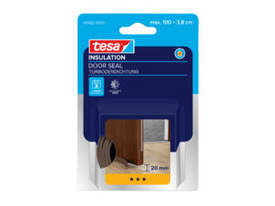 Tesa Universal dorpelstrip 1m 3,8cm bruin