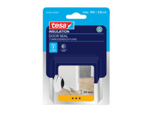 Tesa Universal dorpelstrip 1m 3,8cm wit