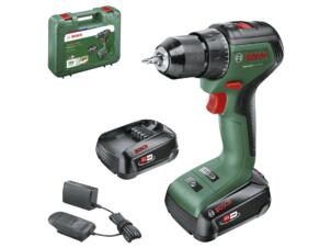 Bosch UniversalDrill 18V-60 perceuse-visseuse sans fil 18V Li-Ion avec 2 batteries + chargeur