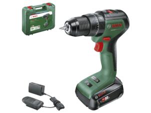 Bosch UniversalImpact 18V-60 perceuse-visseuse à percussion sans fil 18V Li-Ion avec 2 batteries + chargeur