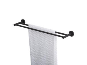 Tiger Urban porte-serviette double 60cm noir