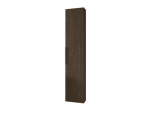 Aquatrends Zoë meuble colonne 30cm 2 portes chêne foncé