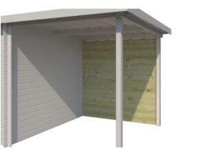 Gardenas achterwand 200cm voor extensie Nice geïmpregneerd