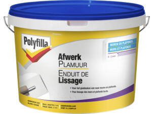 Polyfilla afwerkplamuur pasta 4kg wit