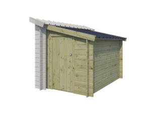 Gardenas annexe latérale 150x265 cm bois imprégné anticondensation