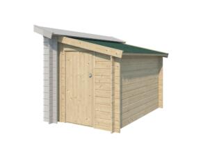 Gardenas annexe latérale 150x265 cm bois roofing