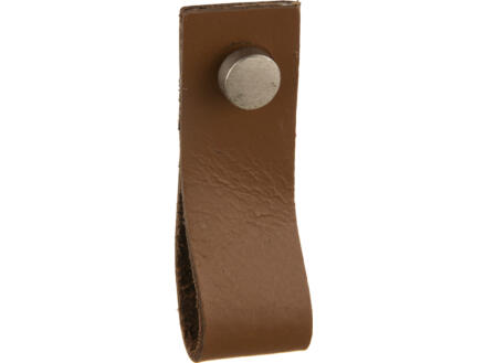 Linea Bertomani bouton de meuble 20x60 mm cuir