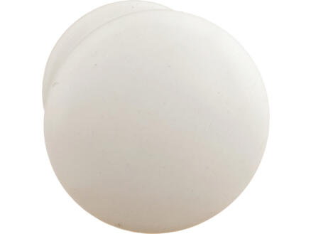 Linea Bertomani bouton de meuble 25mm zamak blanc