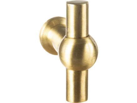 Linea Bertomani bouton de meuble 45x35 mm laiton mat