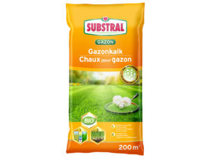 Substral chaux pelouse 20kg 200m²