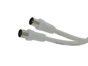 Profile coax kabel 100hz 5m wit