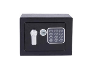 Yale coffre-fort électronique medium 23x17x17 cm noir