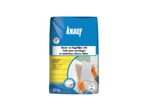 Knauf colle pour carrelages et matérieux divers 15kg blanc