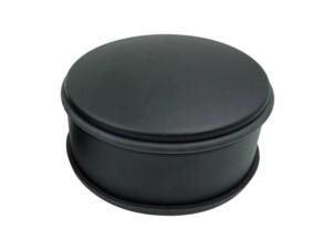 Diggers deurstop 100x40 mm inox zwart