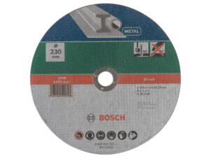 Bosch doorslijpschijf metaal 230x3x22,23 mm recht