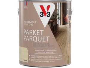 V33 hardwaxolie parket mat 2,5l kleurloos