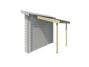 Gardenas houtstapelplaats 170cm