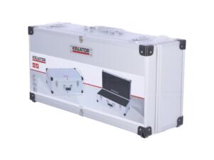 Kreator koffer 56x26,5x17,3 cm aluminium zilver