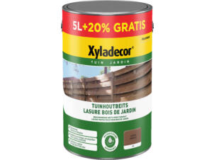 Xyladecor lasure bois de jardin mat 6l chêne clair