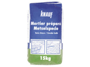 Knauf mortier préparé 15kg