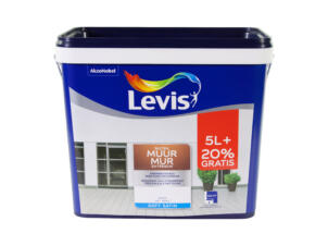 Levis peinture façade satin 5+1 l blanc