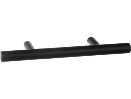 Linea Bertomani poignée de meuble barre 64mm aluminium noir