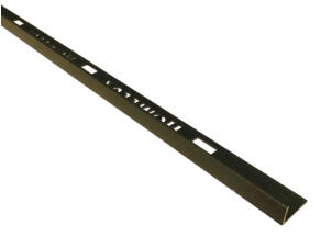 Homelux profil de carrelage droit 11mm 270cm aluminium anthracite
