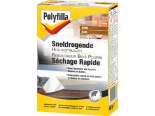 Polyfilla reboucheur bois pourri séchage rapide 465g blanc cassé