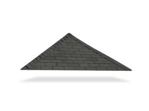 Gardenas shingles 12m² zwart