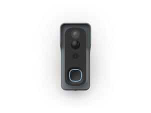 Qnect sonnette sans fil wifi/vidéo noir