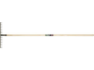 Polet tuinhark 37 cm 16 tanden + steel 160cm