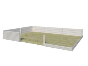 Woodlands vloer voor QB III houten tuinhuis 420x300x216 cm