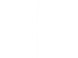 CanDo voorzethor kaderprofiel 200cm mat zwart