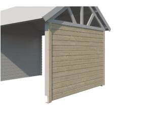 Woodlands zijwand 295cm voor extensie Birmingham