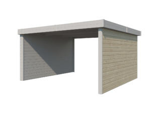 Woodlands zijwand 385cm voor extensie Kyoto